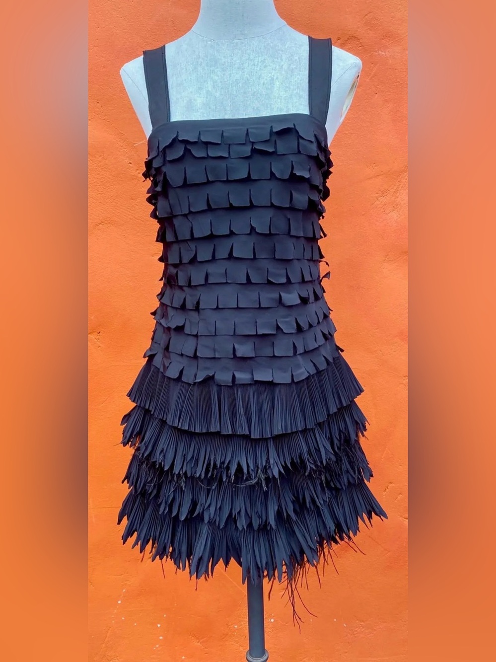 Black and Red Kids Costume Dress